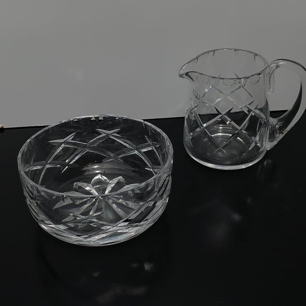 5570 VINTAGE WEBB CREAM & SUGAR